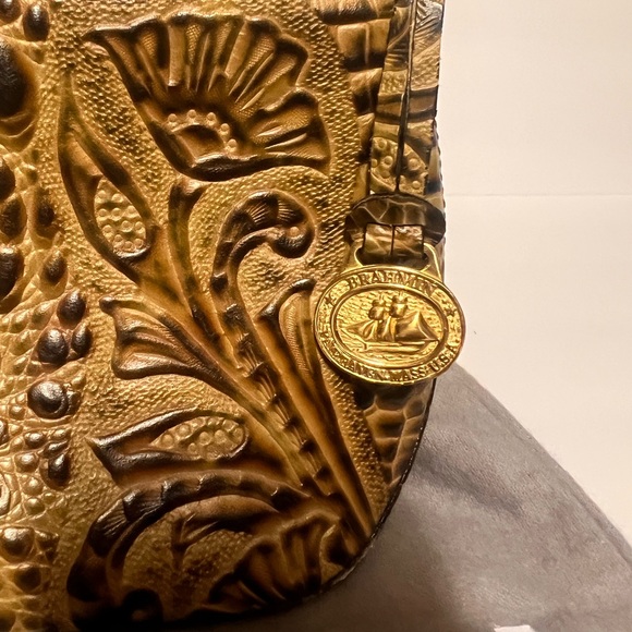 Small light yellow-green Brahmin handbag - Picture 5 of 5